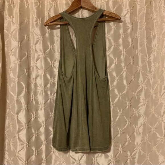Free People • We the Free Green Caged Tank Top - Picture 4 of 11